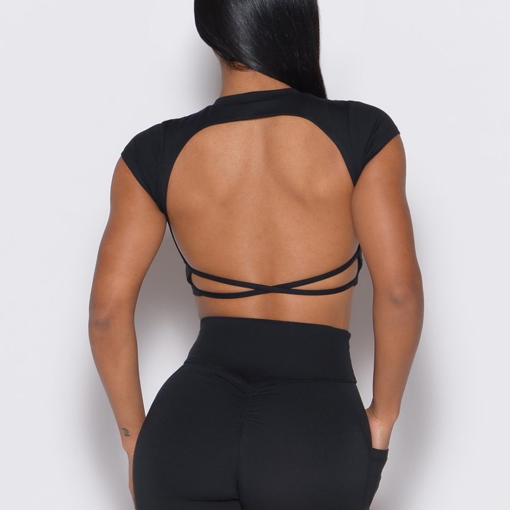 Bombshell Sportswear Open Back Tee